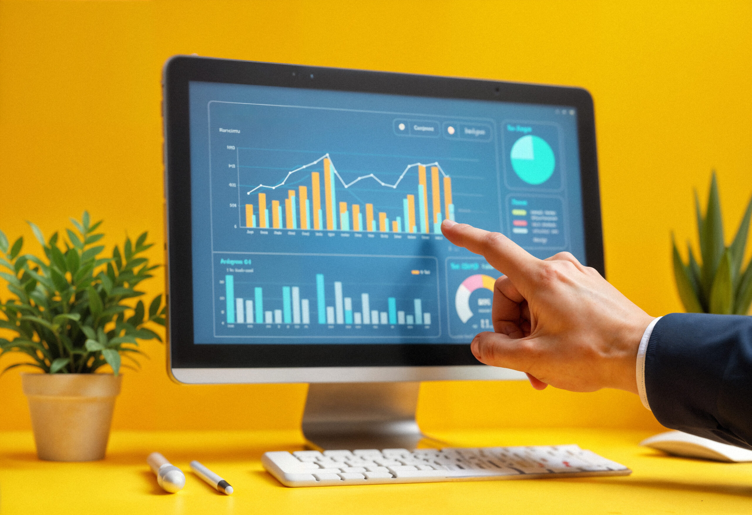 analyzing-business-data-computer-monitor